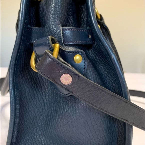 Dooney&Bourke•Vintage•Navy Blue•Leather - Picture 4 of 12